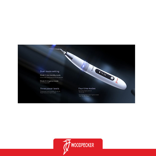 فعال کننده اندو, هد قابل اتوکلاو, سایز 25 میکرون, همراه 8 تیپ, سه برنامه ی قابل تنظیم Endo-3 Ultrasonic Irrigation