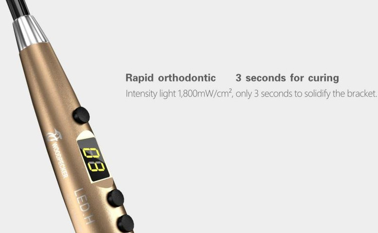 لایت کیور تخصصی ارتودونسی, بدنه تمام فلزی , شدت 1800 میلی وات LED-H Ortho