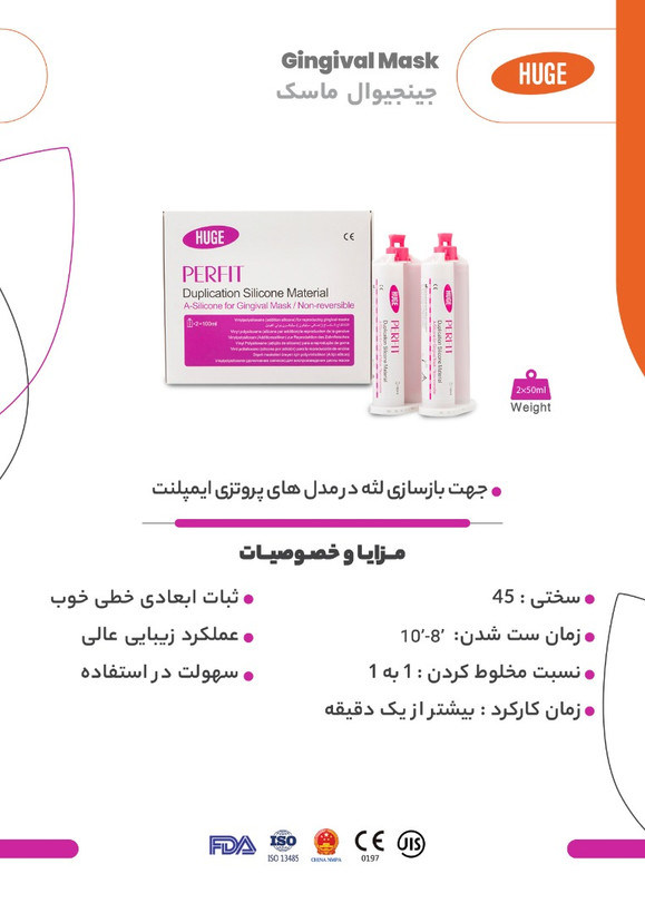 جینجیوال ماسک vincismile PERFIT Gingiva mask