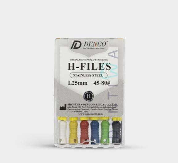 فایل دستی ( K-File ) استیل 25 میلیمتری دنکو