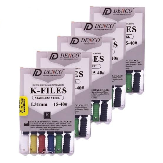 فایل دستی (K-File) استیل 31 میلیمتری دنکو