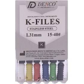فایل دستی (K-File) استیل 31 میلیمتری دنکو